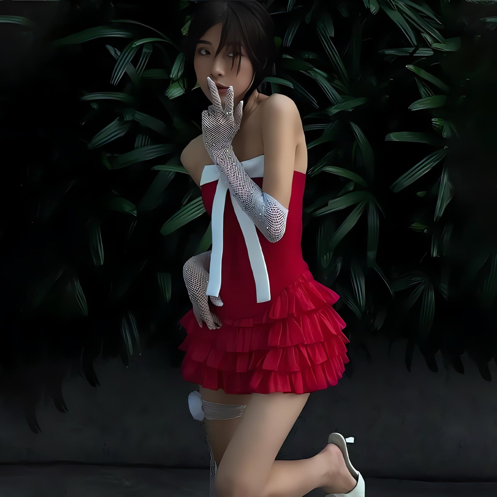 Coquette Corset Top & Mini Skirt Two Piece Set - KAYSMAR