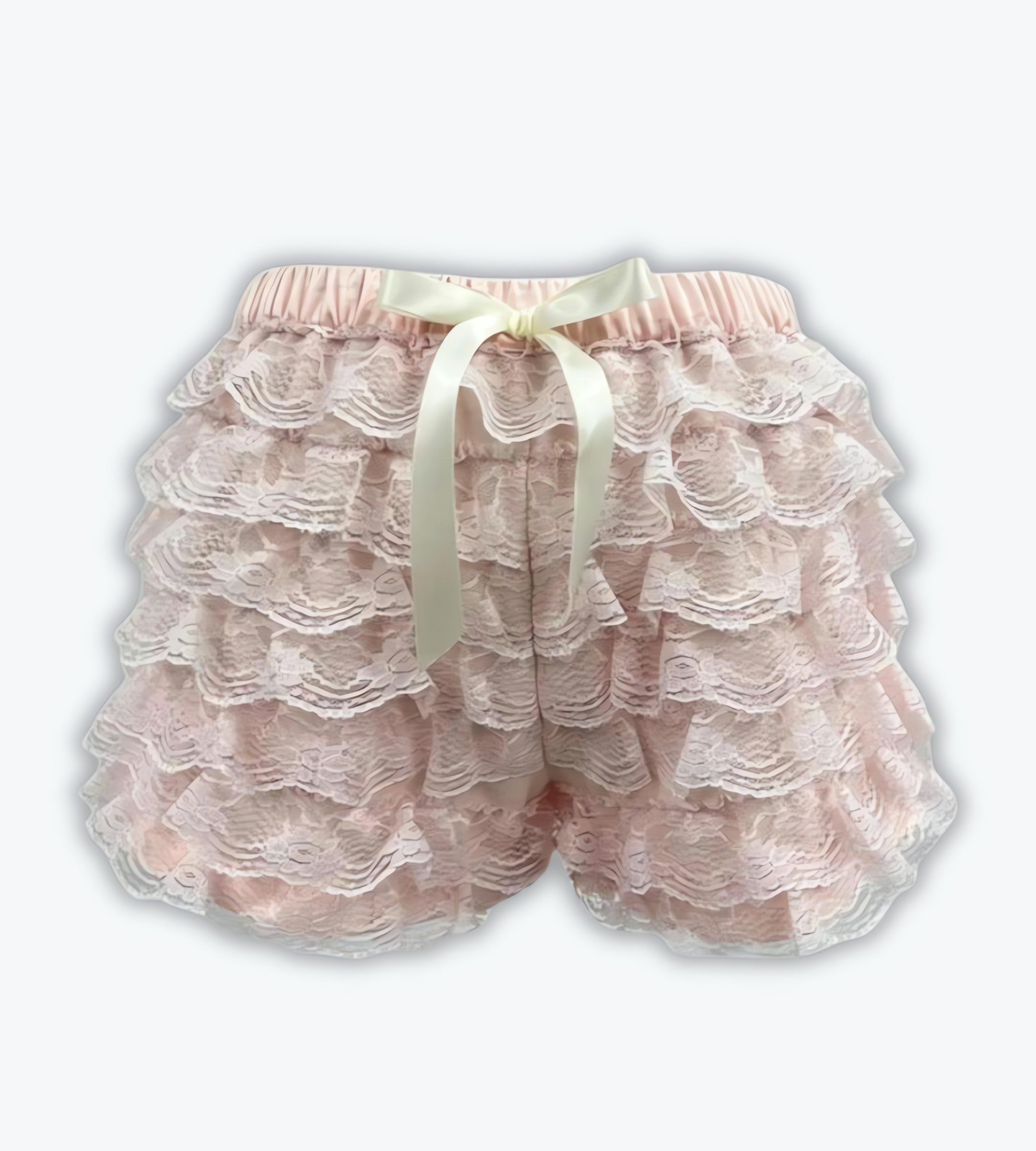 Coquette Lace Ruffled Shorts - KAYSMAR