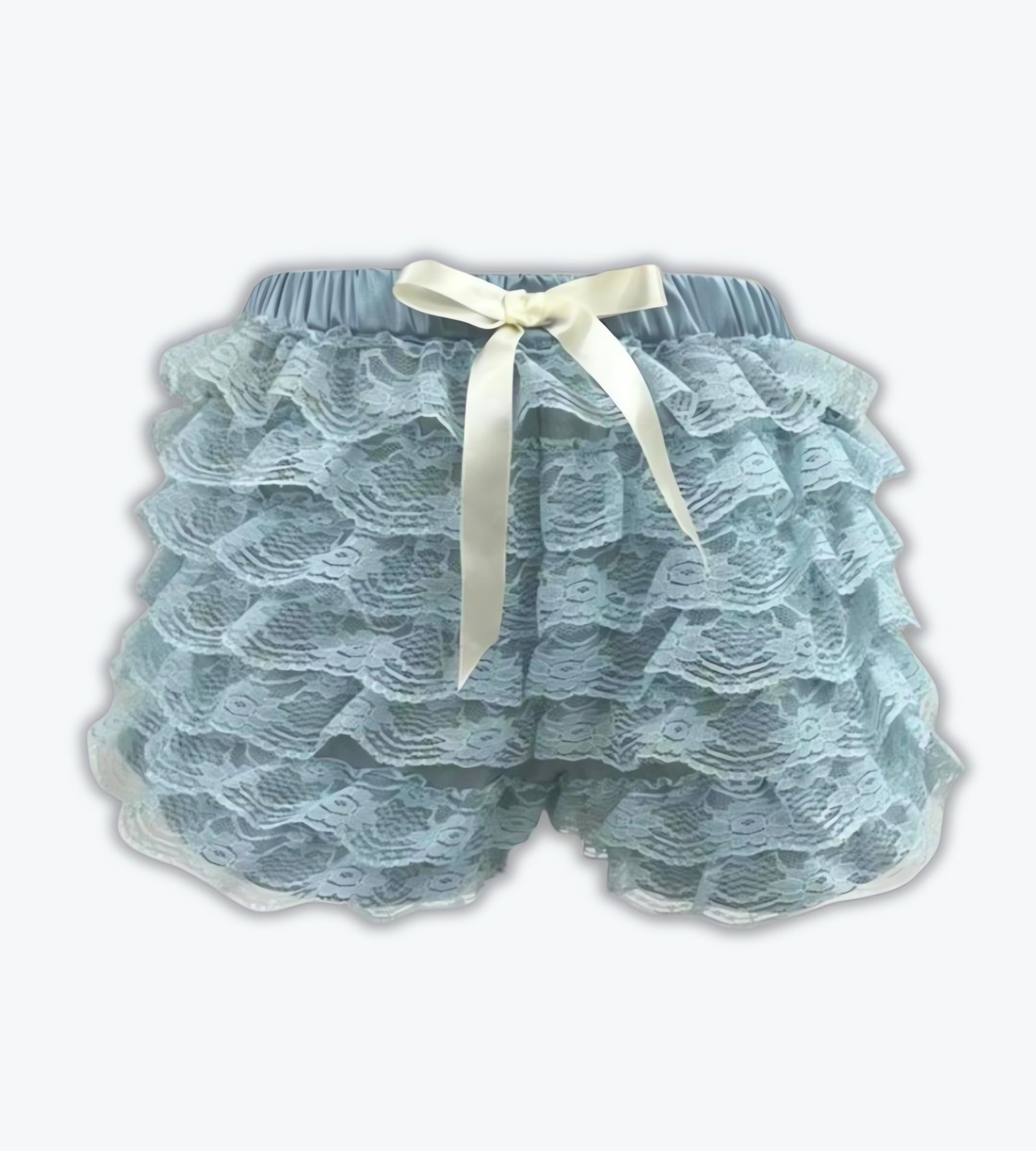 Coquette Lace Ruffled Shorts - KAYSMAR