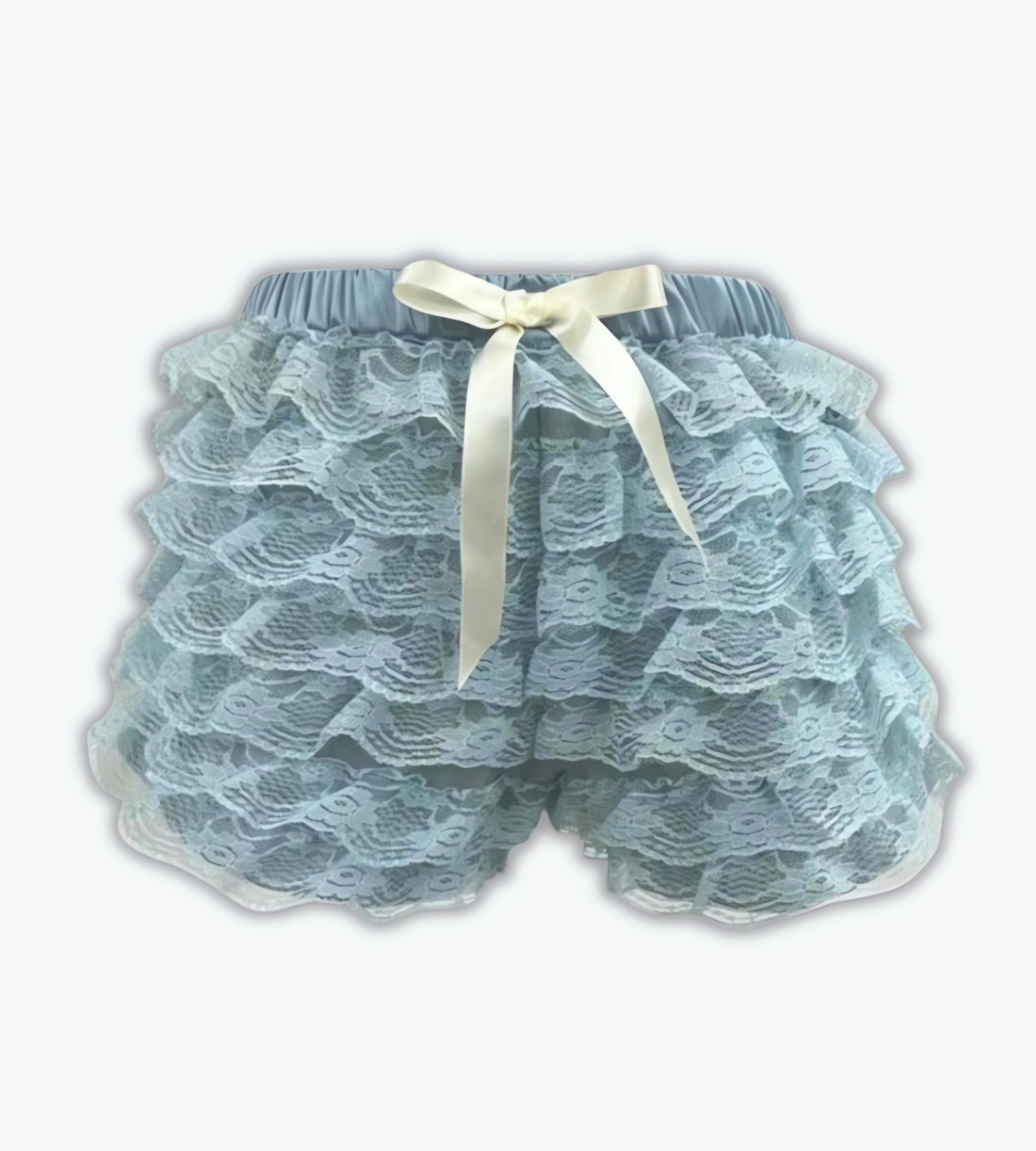 Coquette Lace Ruffled Shorts - KAYSMAR