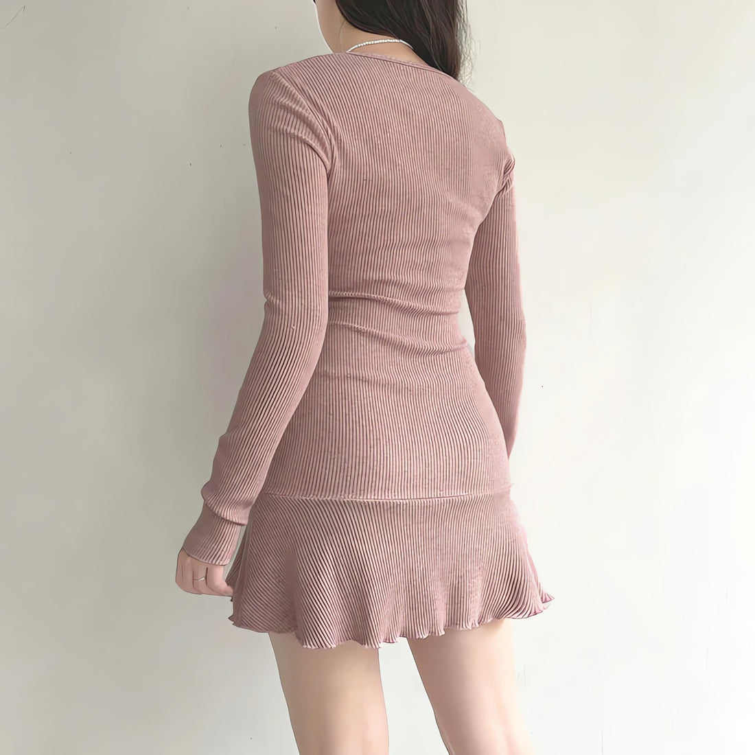 Coquette Pink Mini Dress - KAYSMAR