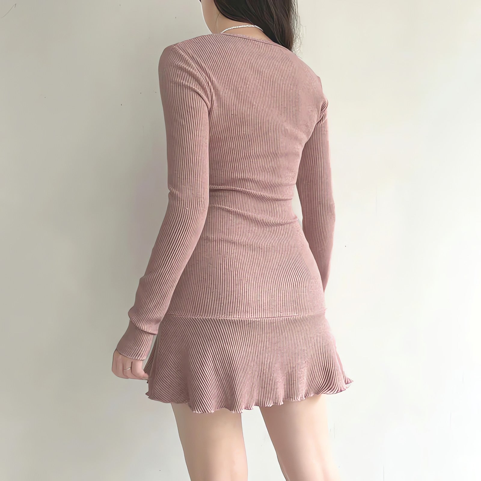 Coquette Pink Mini Dress - KAYSMAR