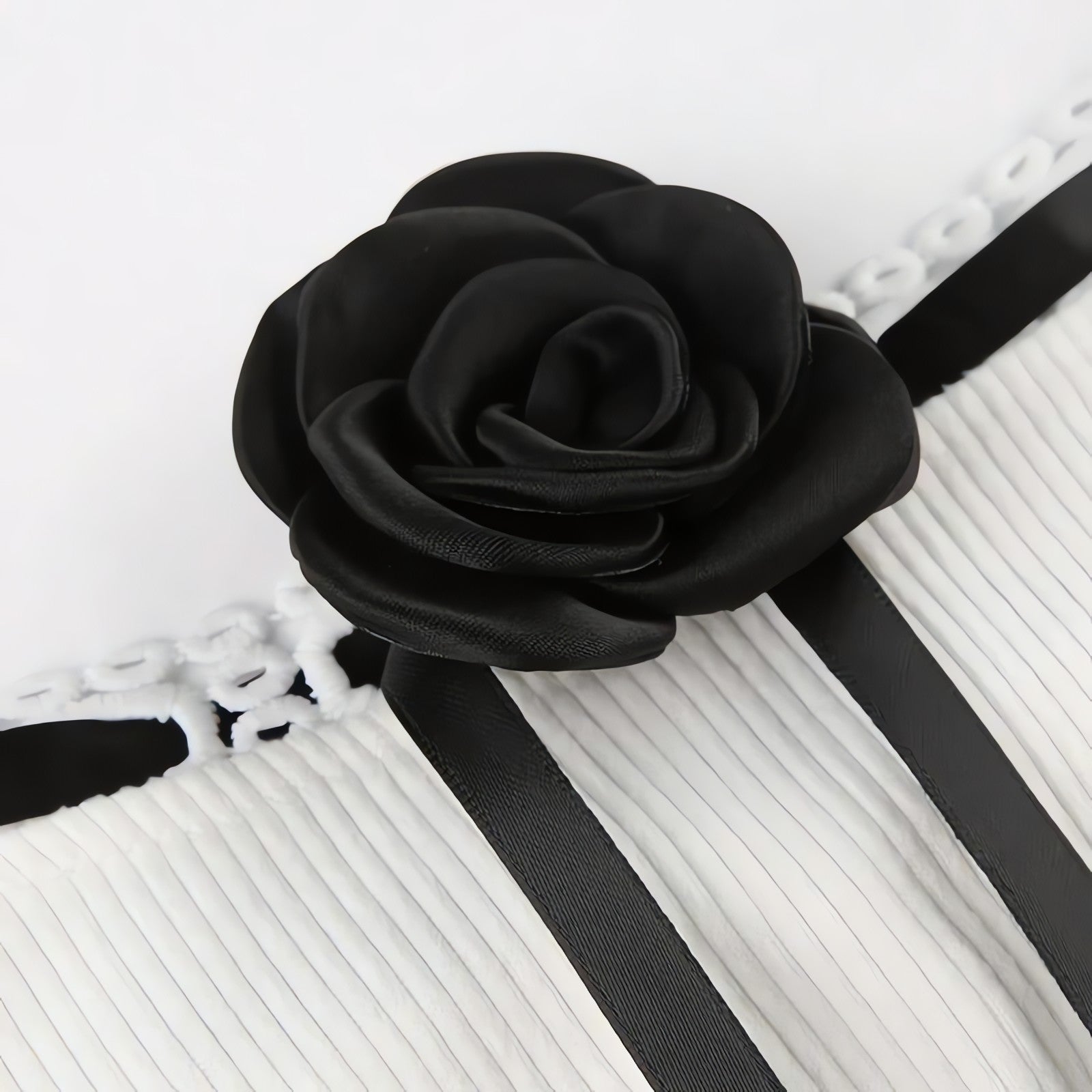 Coquette Rose Corduroy Mini Dress - KAYSMAR