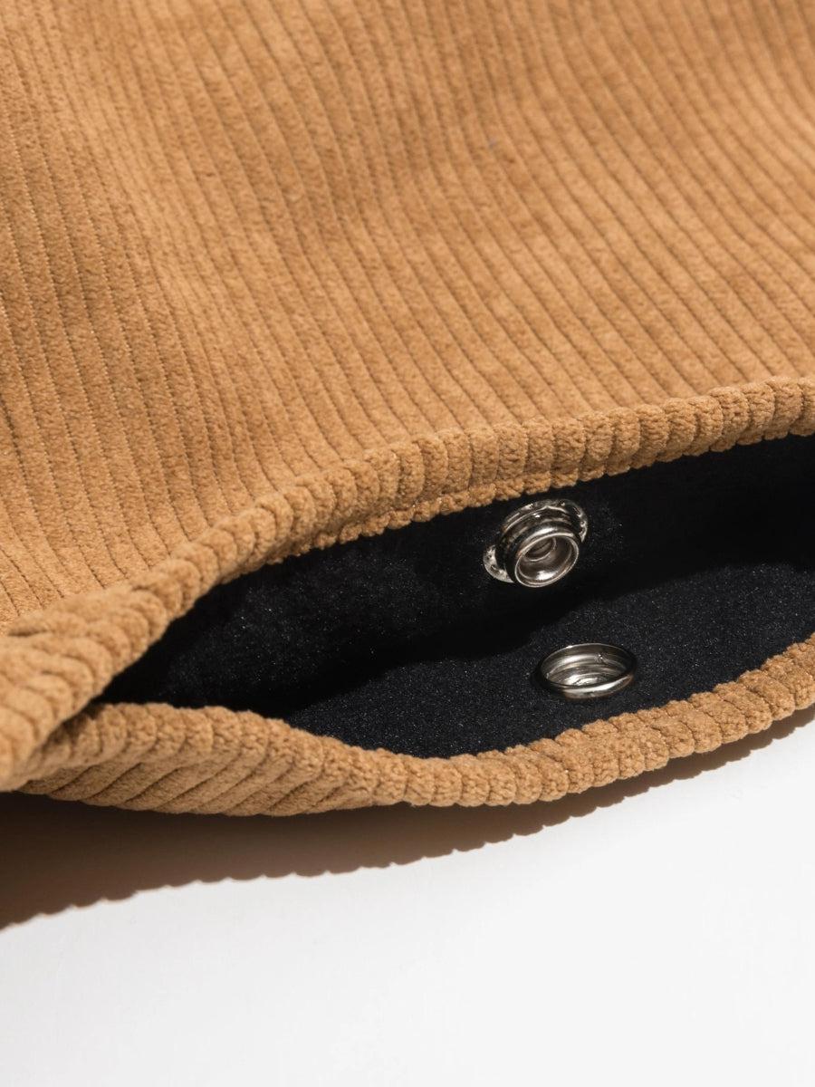 Corduroy Hobo Shoulder Bag - KAYSMAR