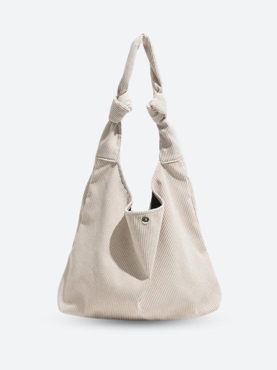 Corduroy Hobo Shoulder Bag - KAYSMAR