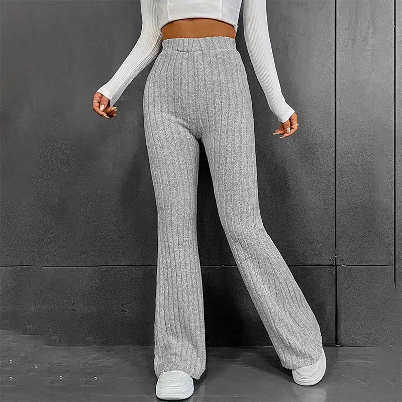 Corduroy Striped Sweatpants - KAYSMAR