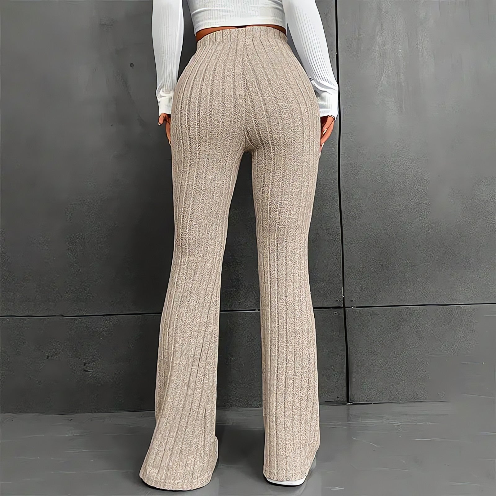 Corduroy Striped Sweatpants - KAYSMAR