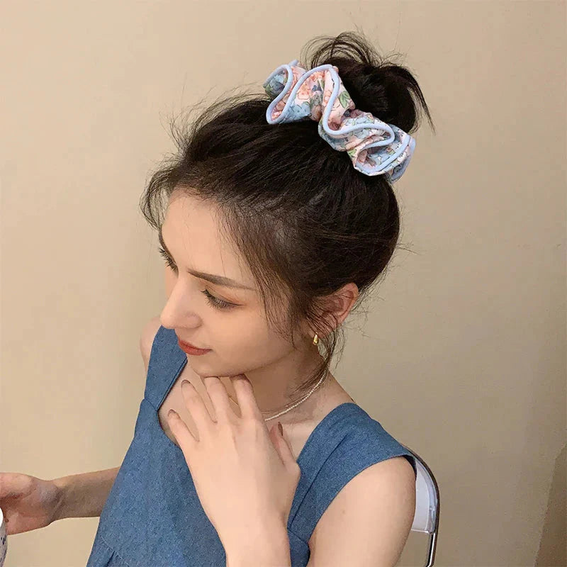 Cottagecore Floral Scrunchies - KAYSMAR