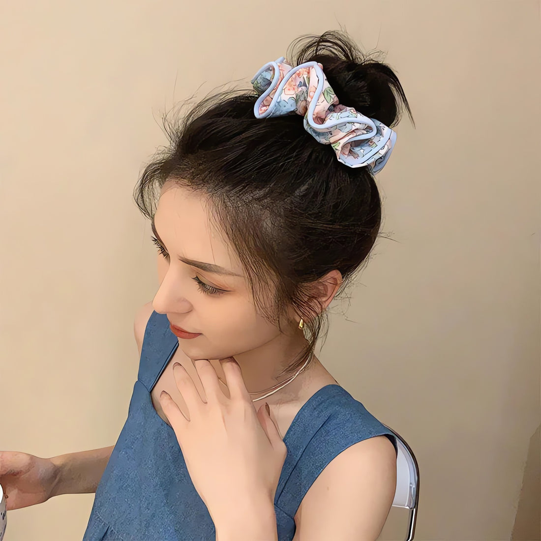 Cottagecore Floral Scrunchies - KAYSMAR