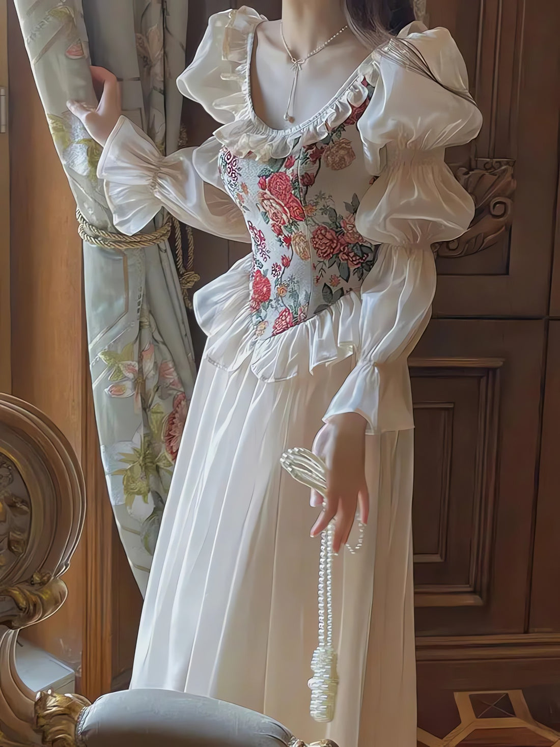 Cottagecore Maxi Dress - KAYSMAR