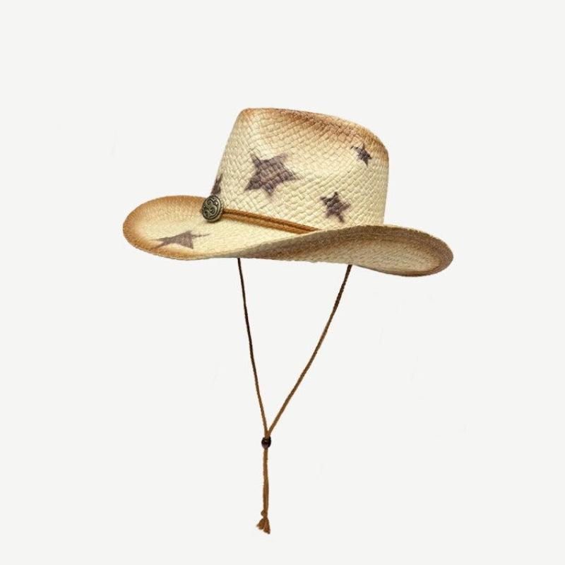 Cowgirl Adjustable Woven Straw Hat - KAYSMAR