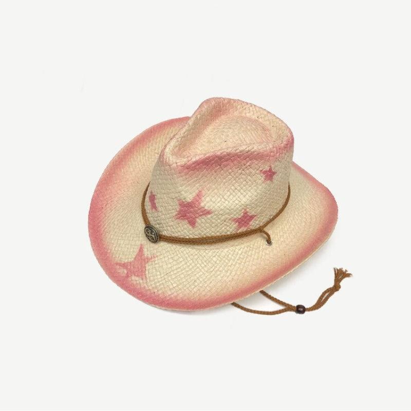 Cowgirl Adjustable Woven Straw Hat - KAYSMAR