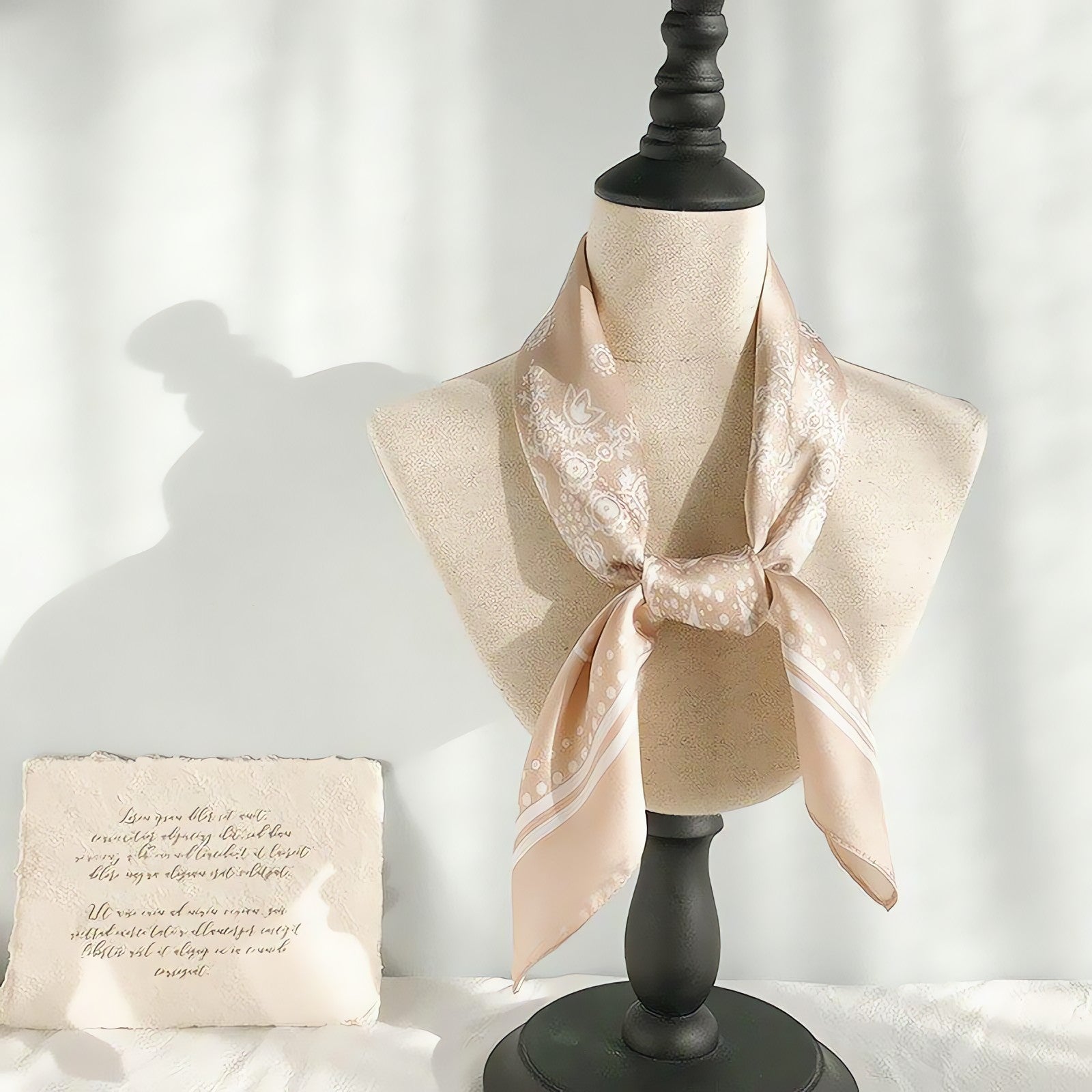 Cowgirl Satin Paisley Bandana - KAYSMAR