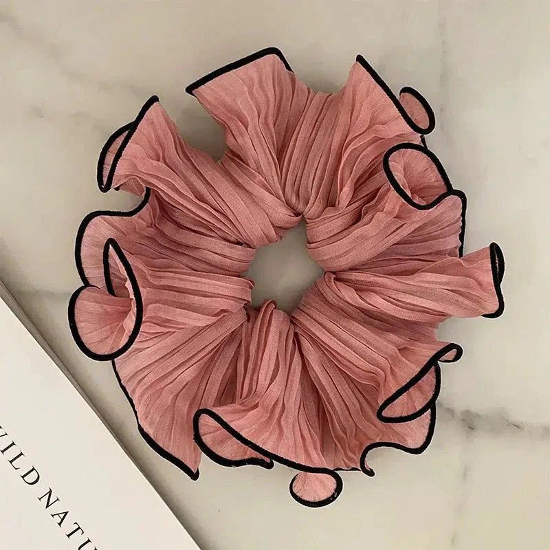Crinkle Chiffon Scrunchies - KAYSMAR
