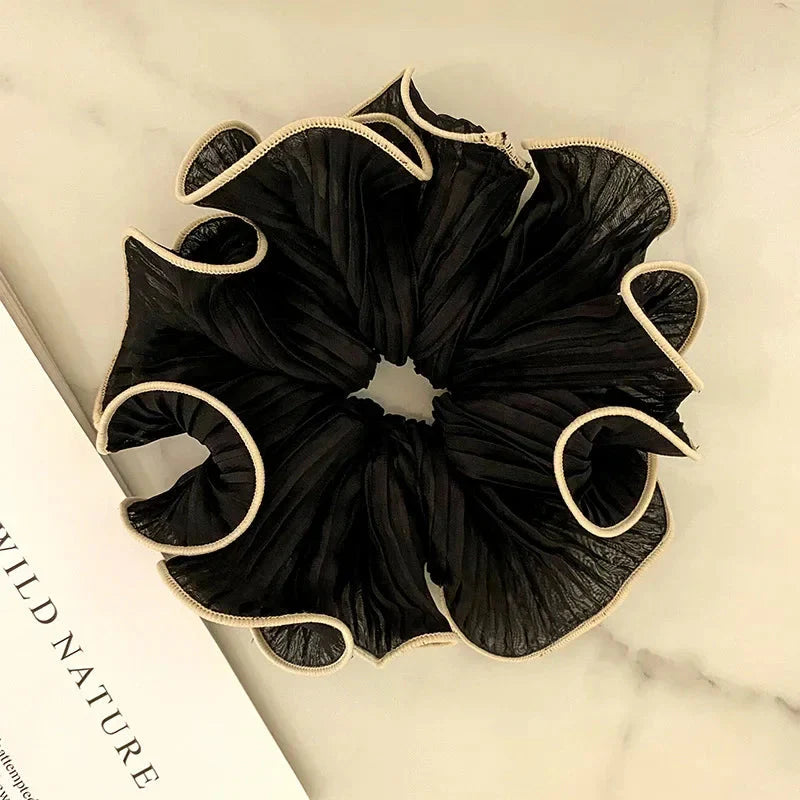 Crinkle Chiffon Scrunchies - KAYSMAR