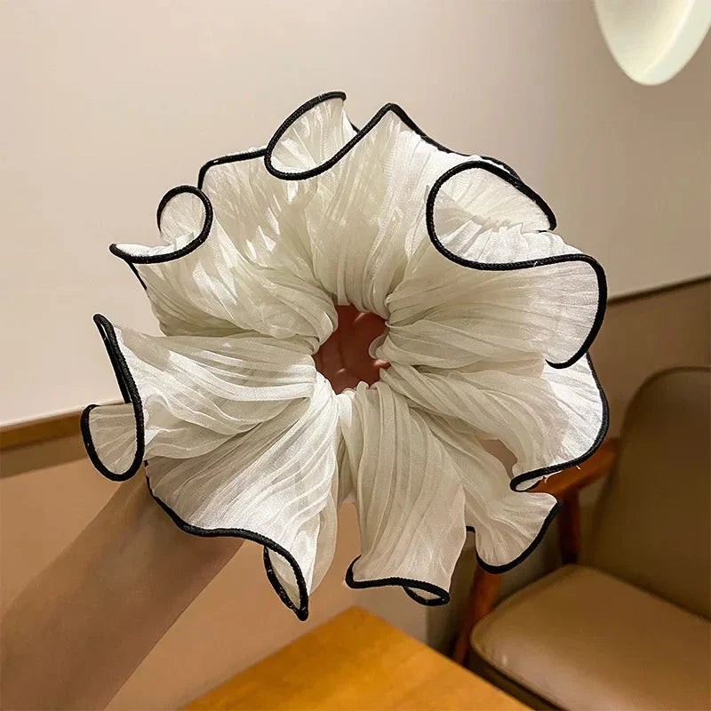 Crinkle Chiffon Scrunchies - KAYSMAR