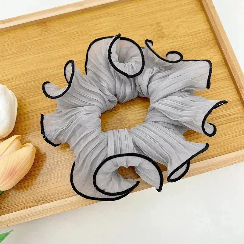 Crinkle Chiffon Scrunchies - KAYSMAR
