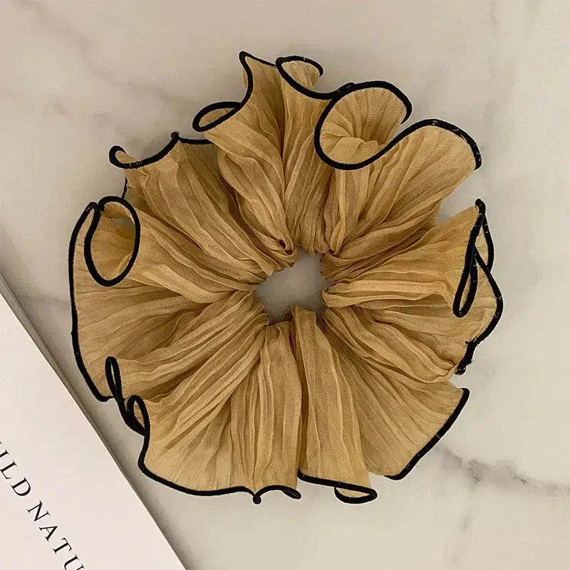 Crinkle Chiffon Scrunchies - KAYSMAR