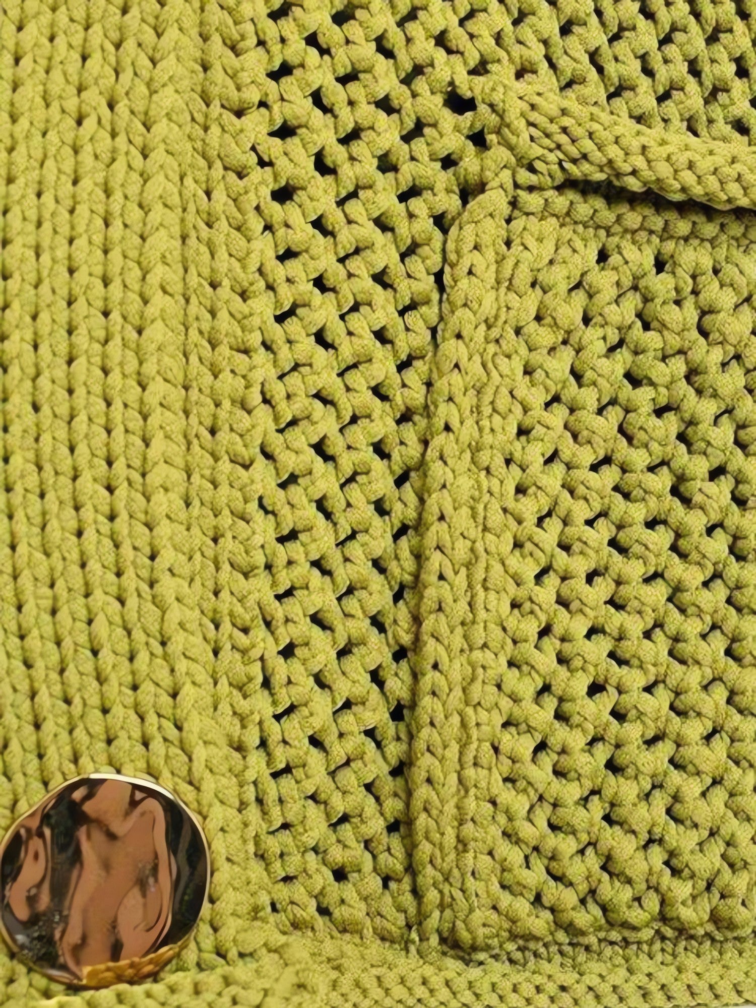 Crochet Sleeveless Cardigan - KAYSMAR