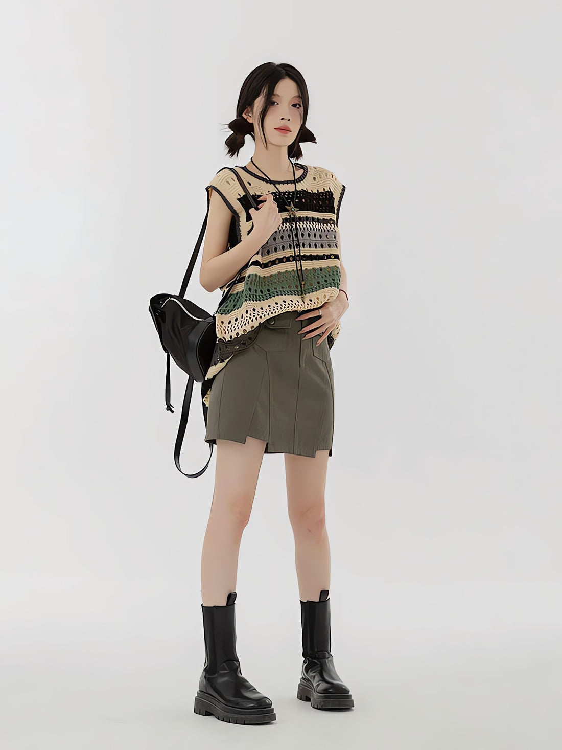 Crochet Sweater Vest - KAYSMAR