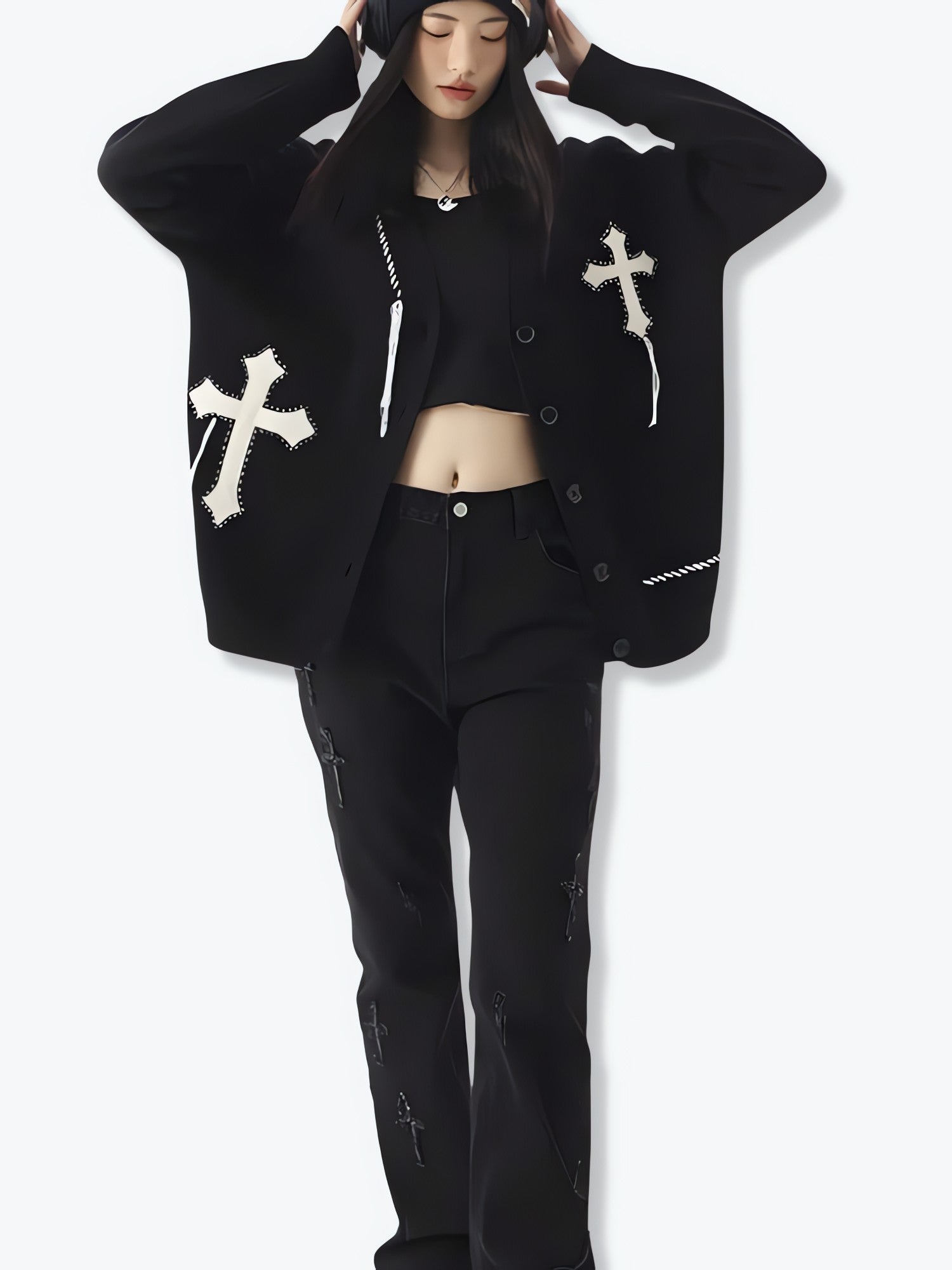 Cross Patch Cardigan - KAYSMAR