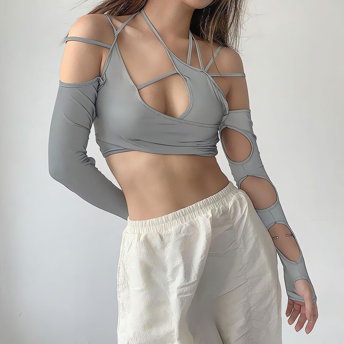 Cut-Out Halter Top - KAYSMAR