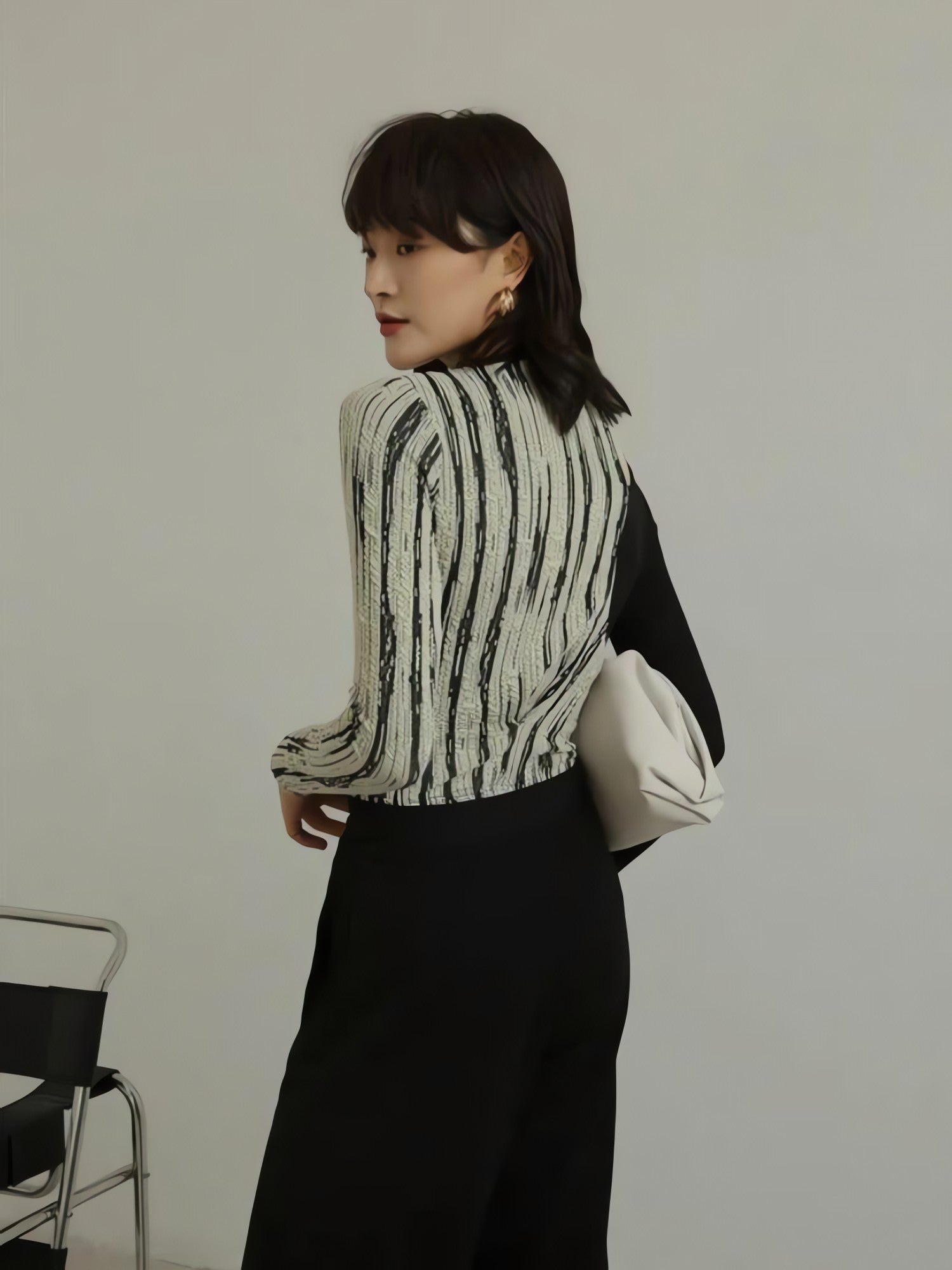 Cut Out Shoulder Patch Top - KAYSMAR