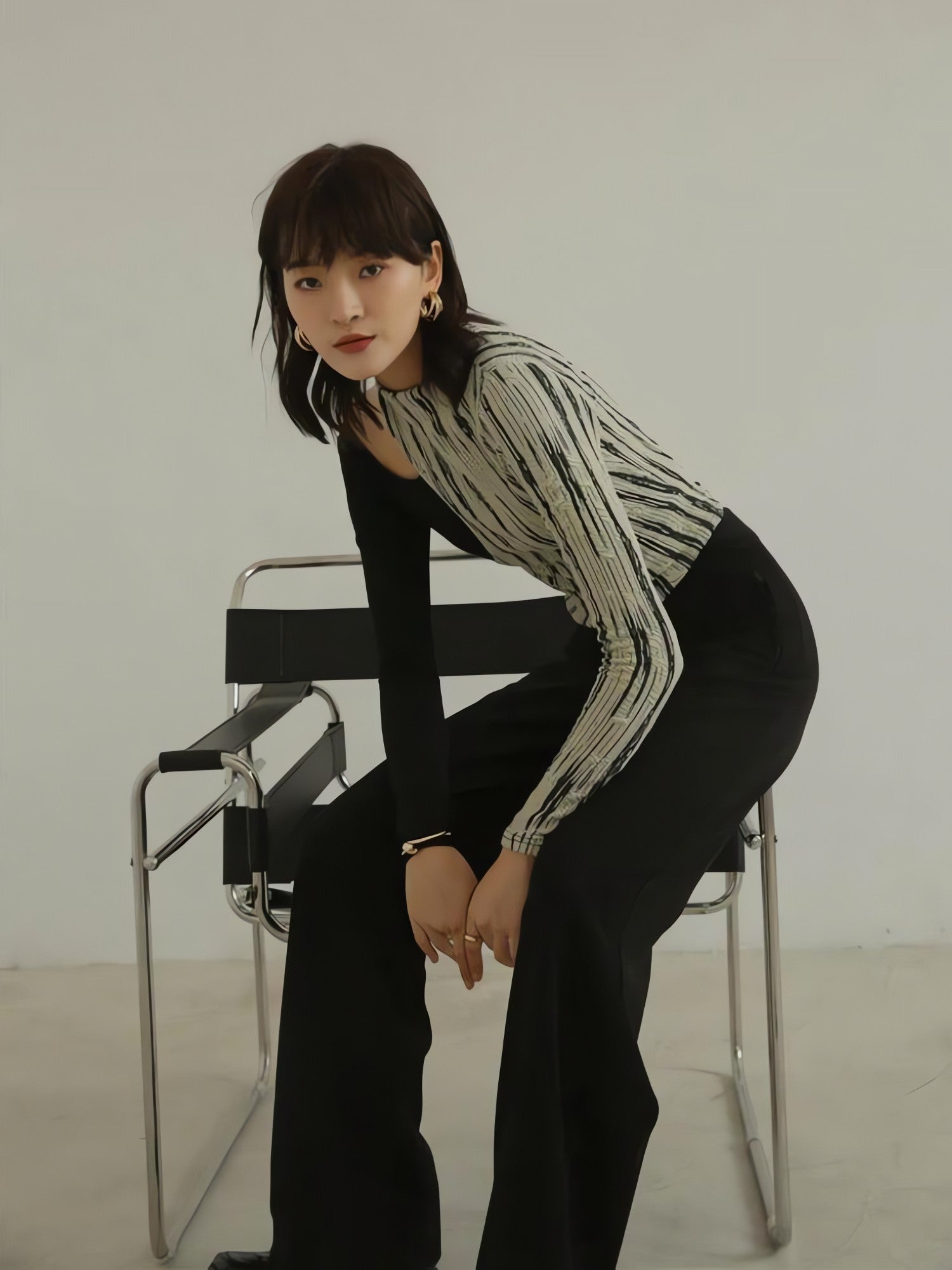 Cut Out Shoulder Patch Top - KAYSMAR