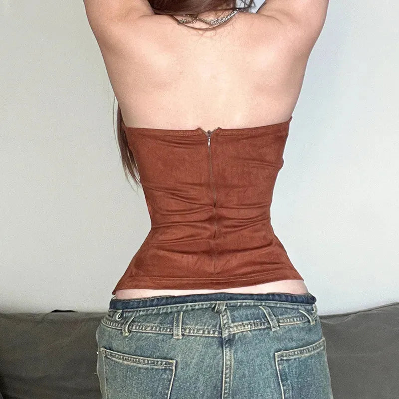 Cyberpunk Cut Out Tube Top - KAYSMAR