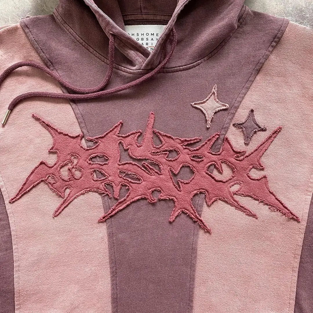 Cyberpunk Futuristic Patch Hoodie - KAYSMAR