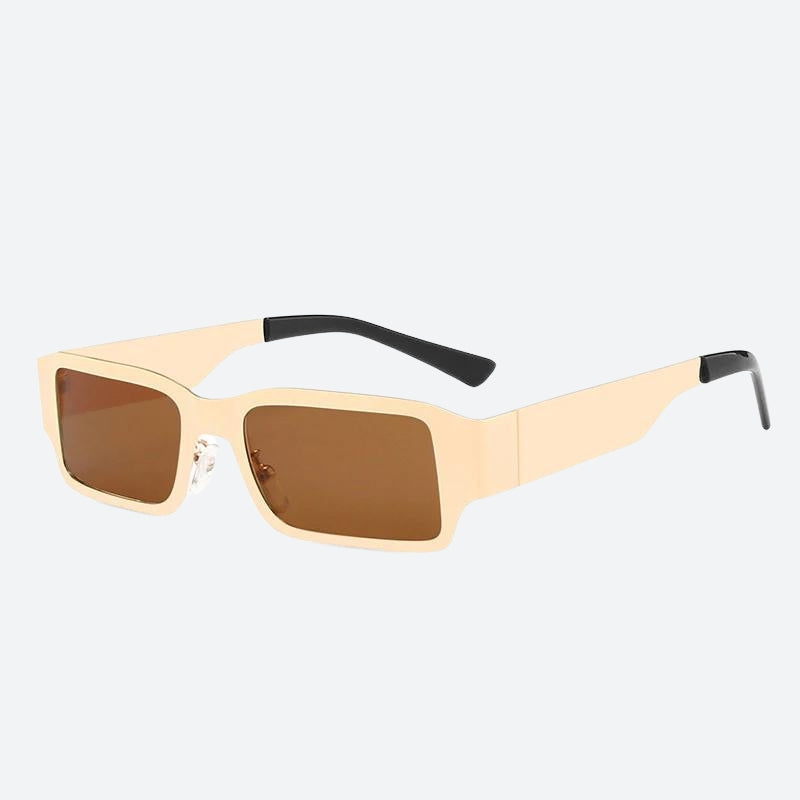 Cyberpunk Rectangle Metal Sunglasses - KAYSMAR