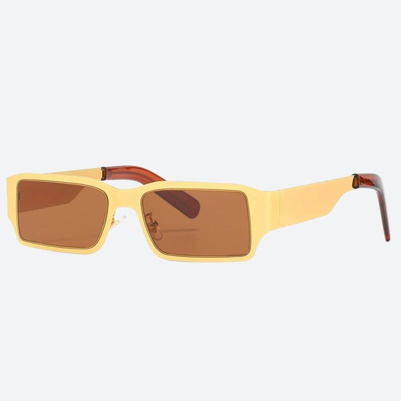 Cyberpunk Rectangle Metal Sunglasses - KAYSMAR