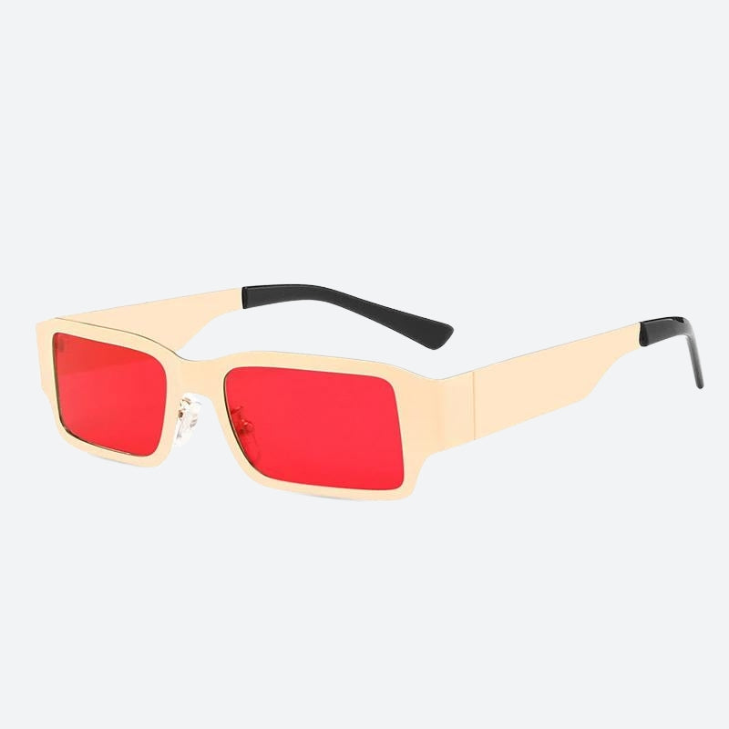 Cyberpunk Rectangle Metal Sunglasses - KAYSMAR