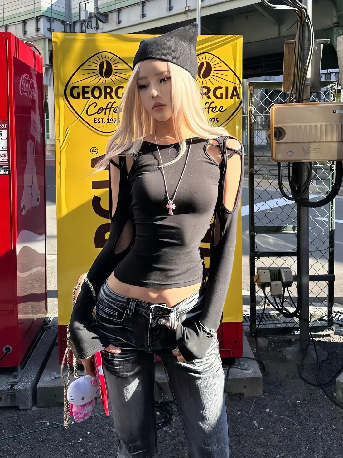 Cyberpunk Cut Out Top - KAYSMAR