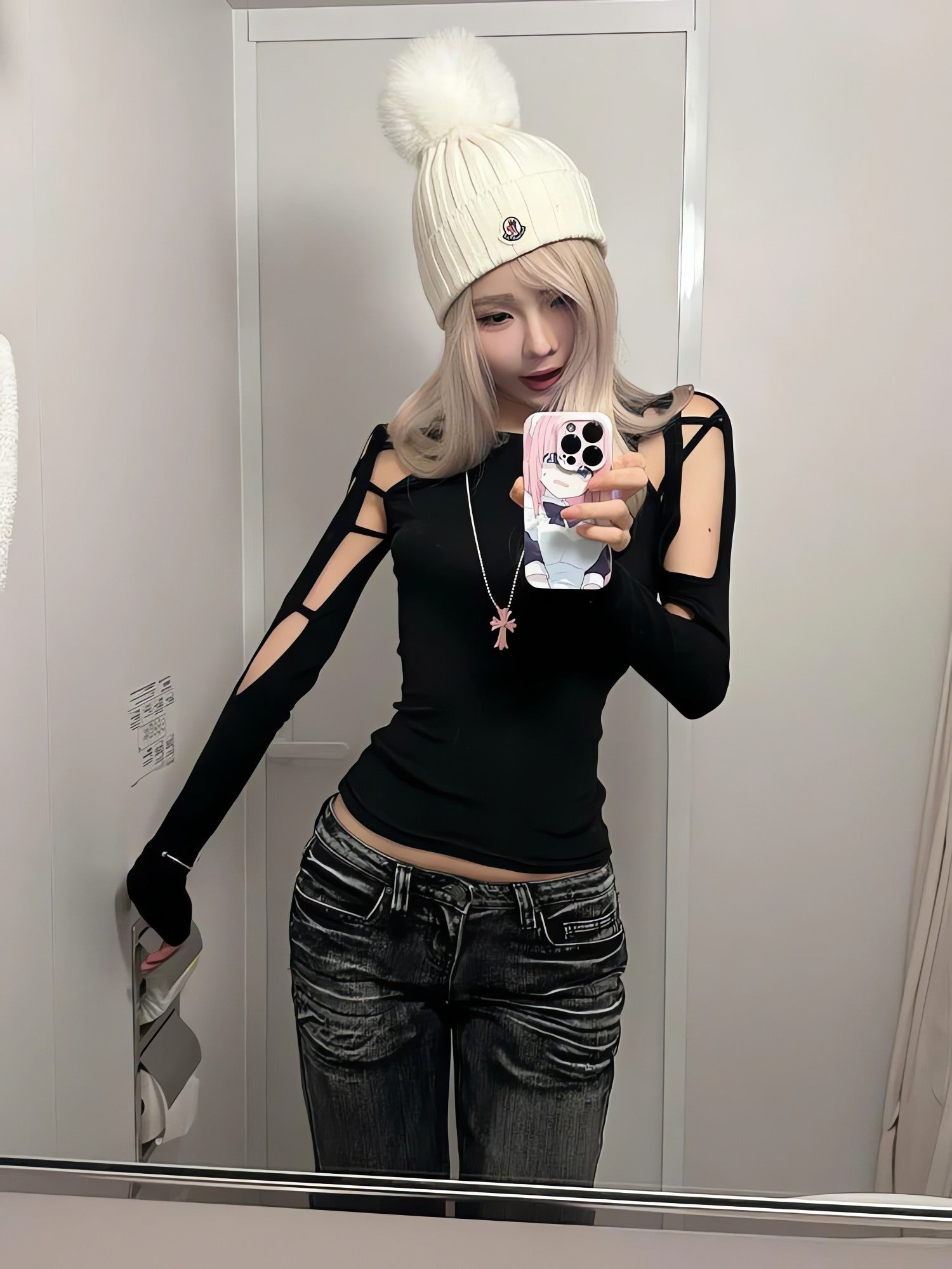 Cyberpunk Cut Out Top - KAYSMAR
