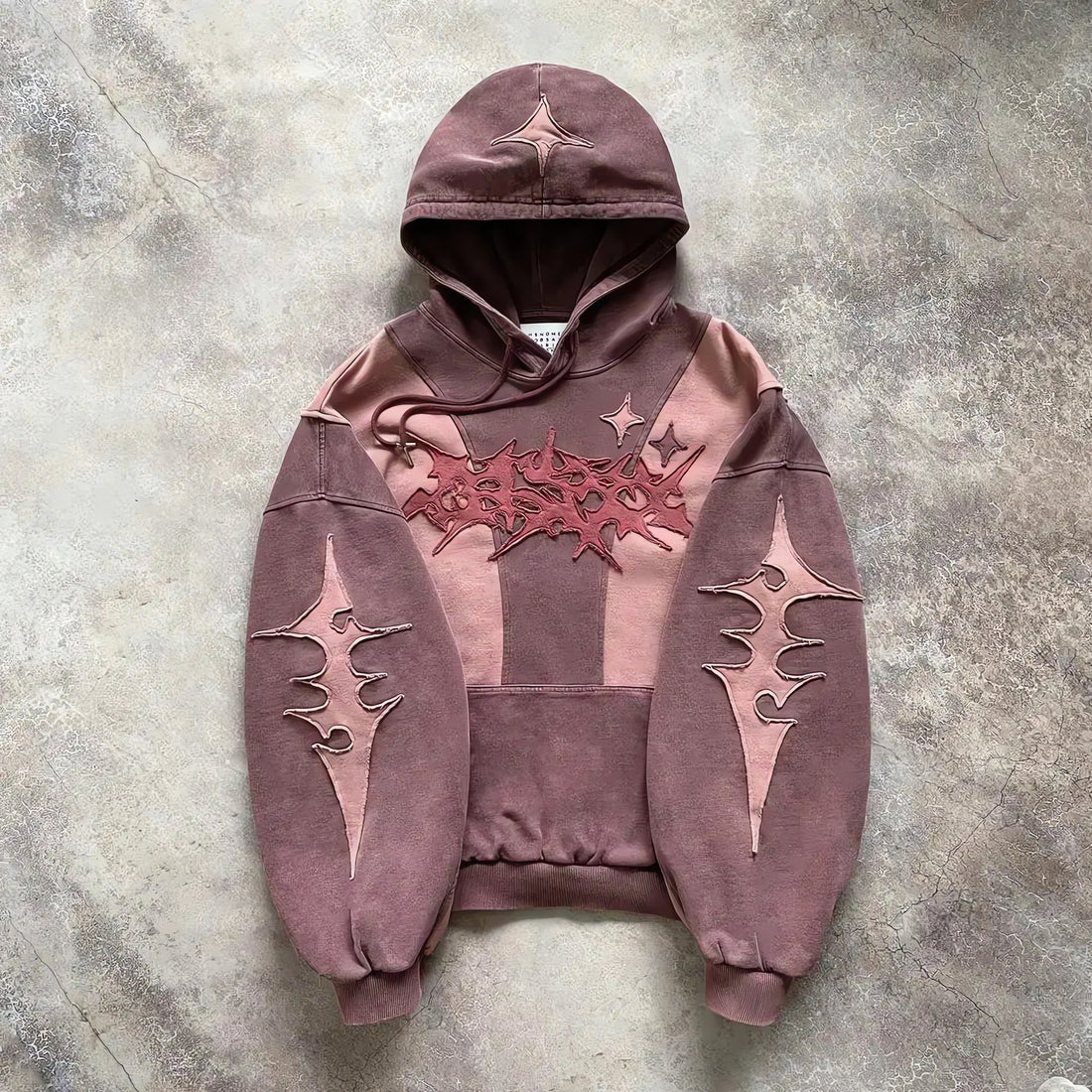 Cyberpunk Futuristic Patch Hoodie - KAYSMAR