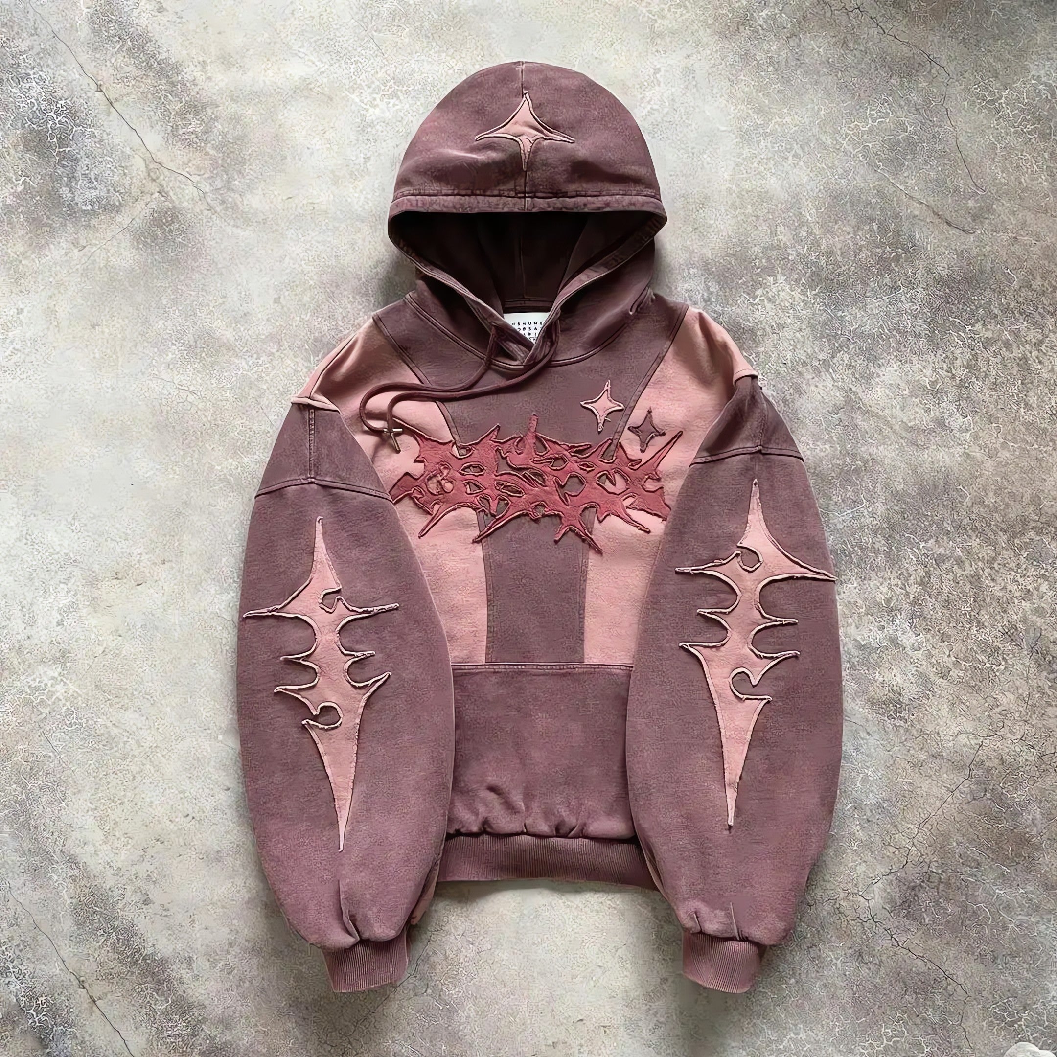 Cyberpunk Futuristic Patch Hoodie - KAYSMAR