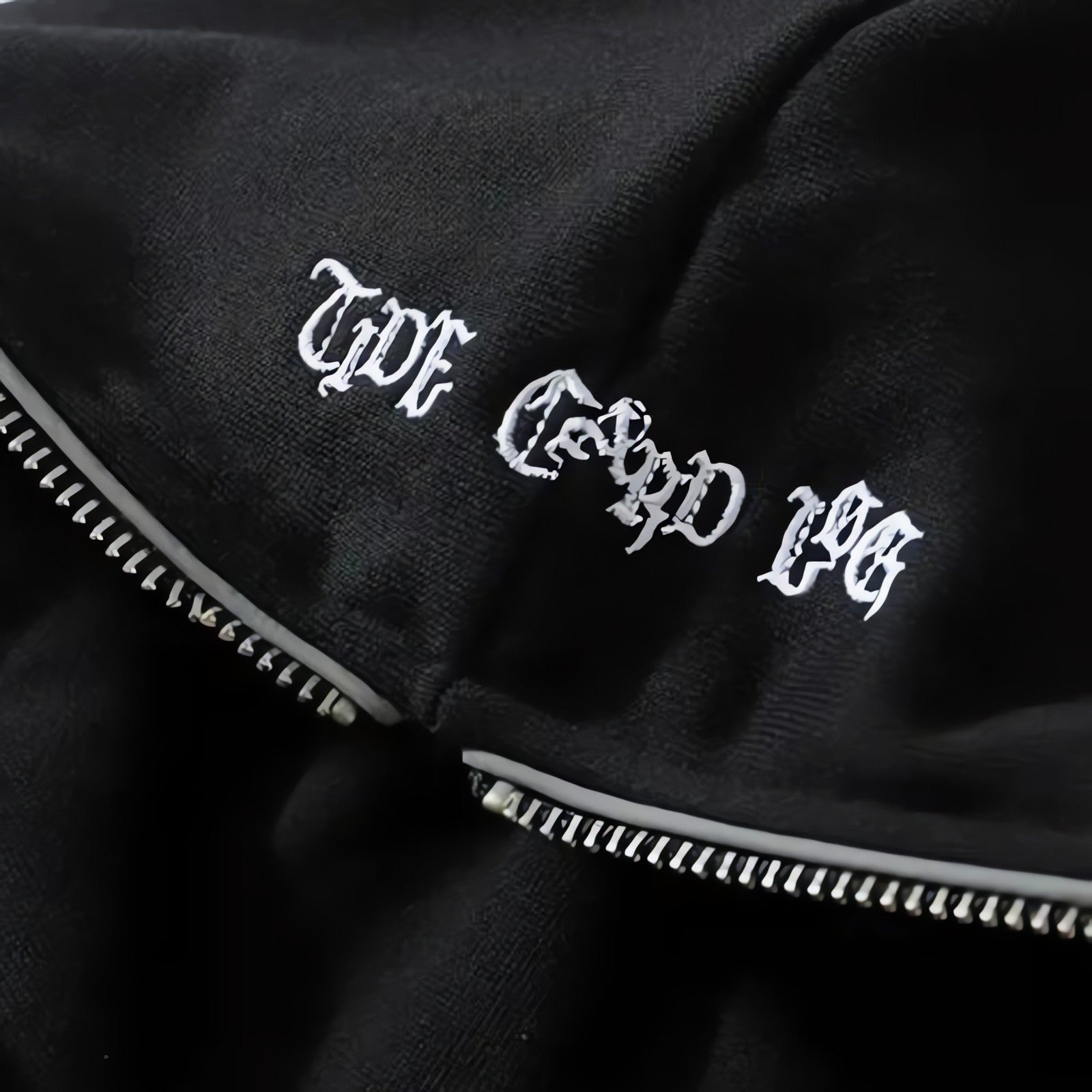 Cyberpunk Ghost Full Zip-Up Hoodie - KAYSMAR