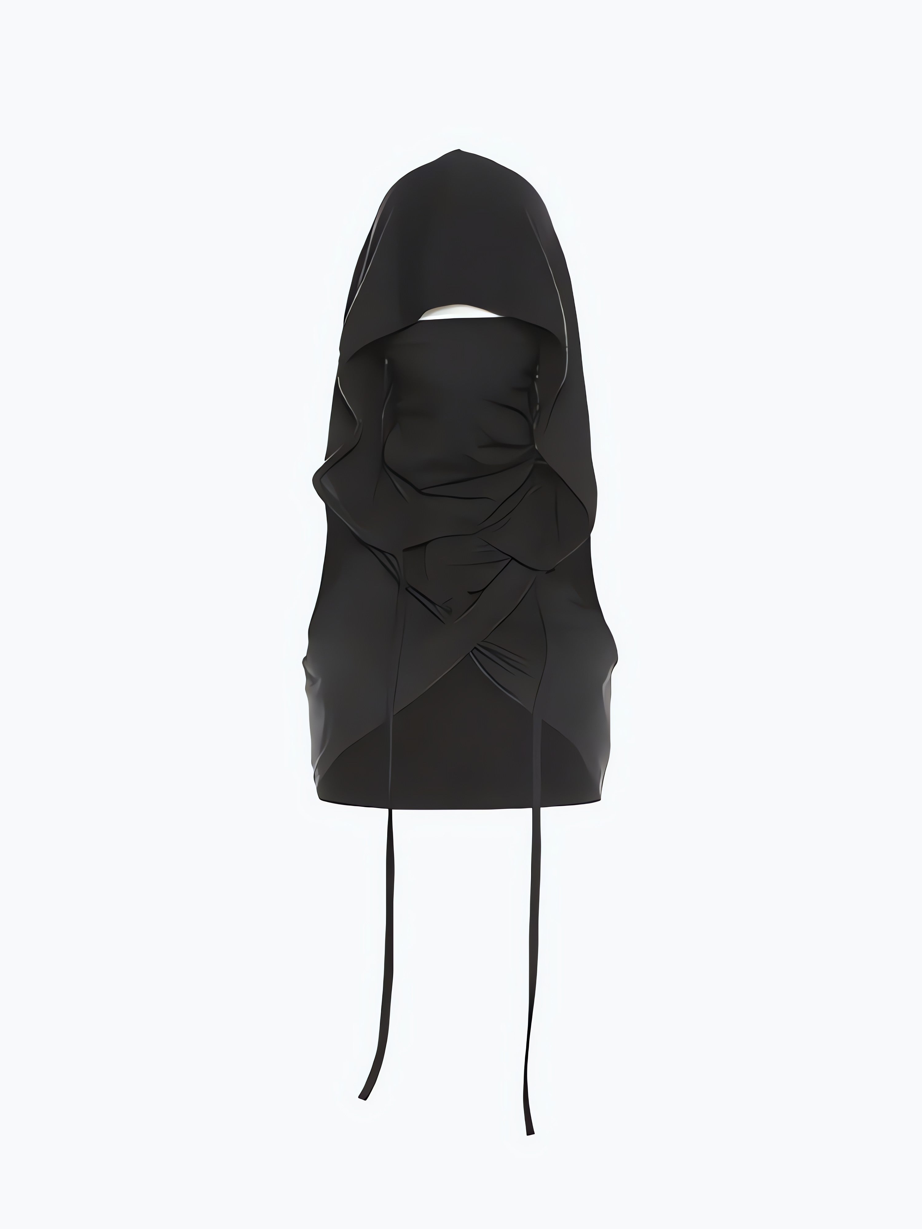 Cyberpunk Hooded Crop Top