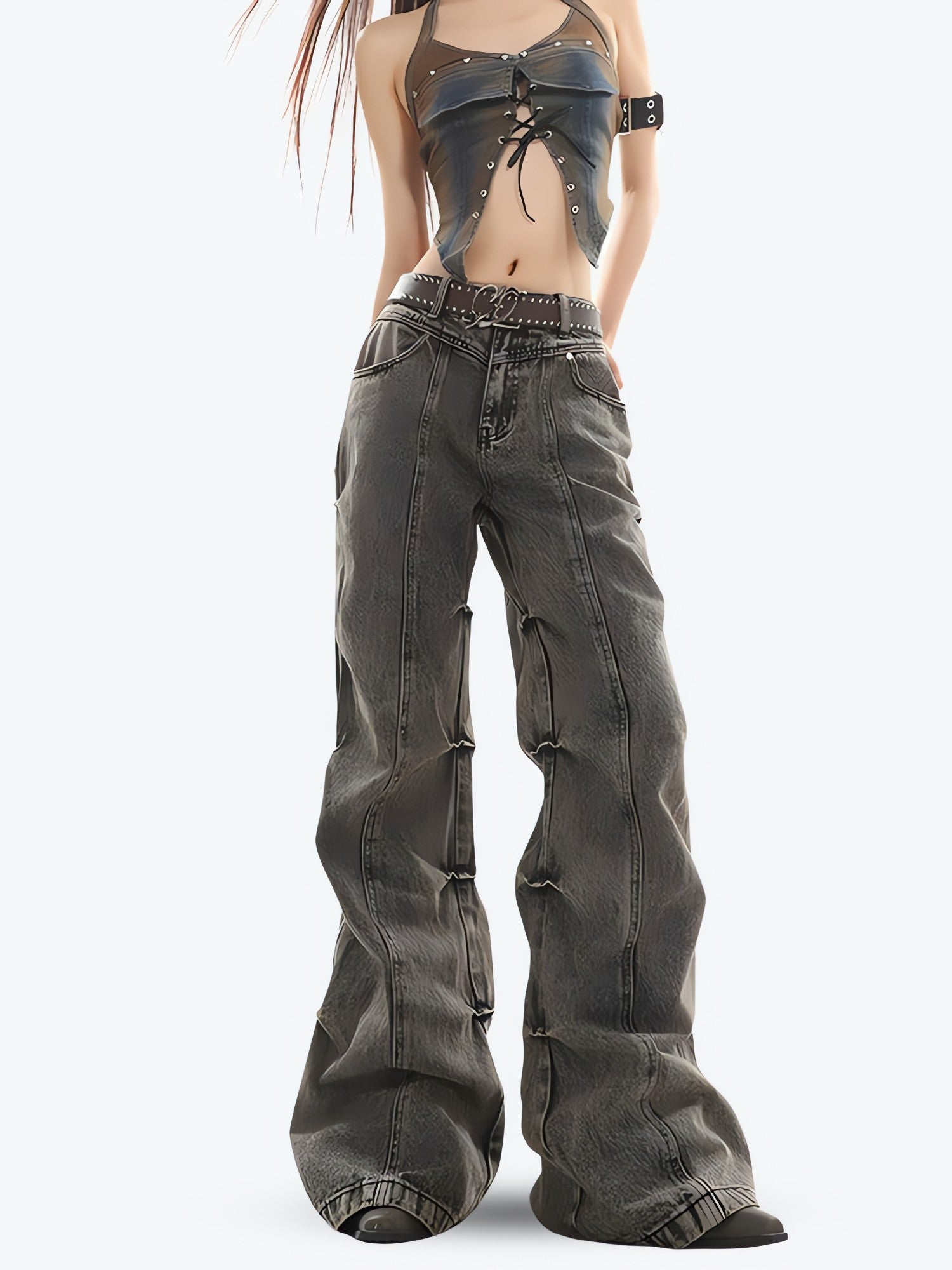 Cyberpunk Raver Jeans - KAYSMAR