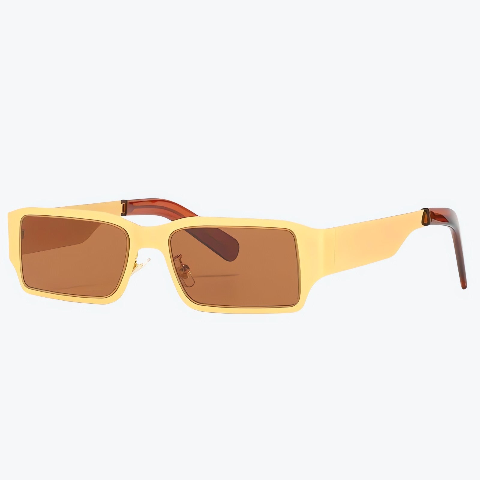 Cyberpunk Rectangle Metal Sunglasses - KAYSMAR