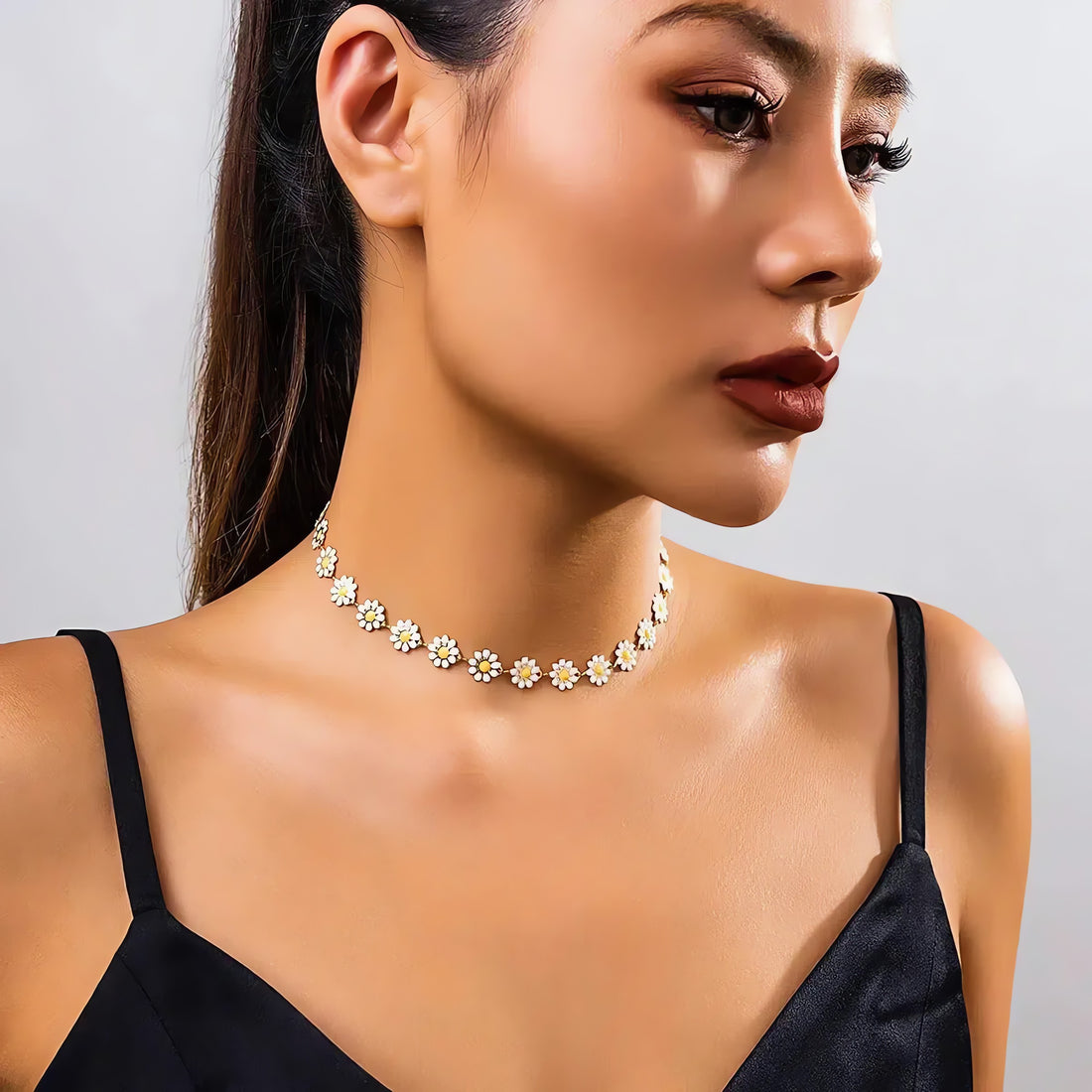 Daisy Choker Necklace - KAYSMAR