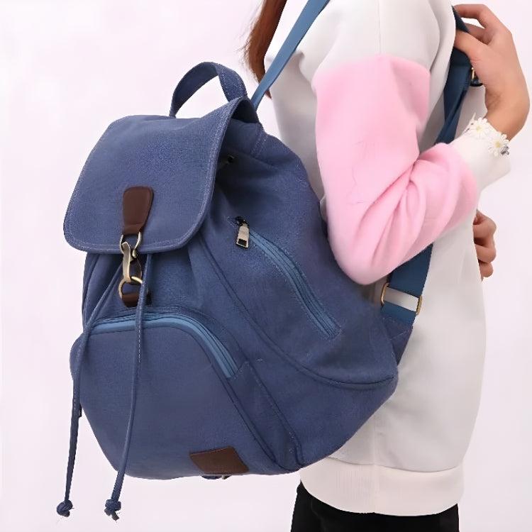 Dark Academia Canvas Backpack - KAYSMAR