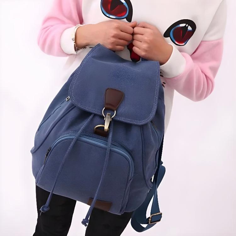Dark Academia Canvas Backpack - KAYSMAR