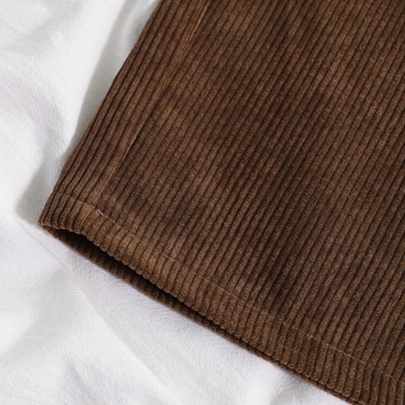 Dark Academia Corduroy Pants - KAYSMAR