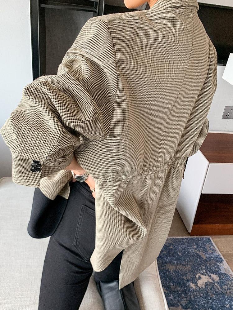 Dark Academia Double Color Blazer - KAYSMAR