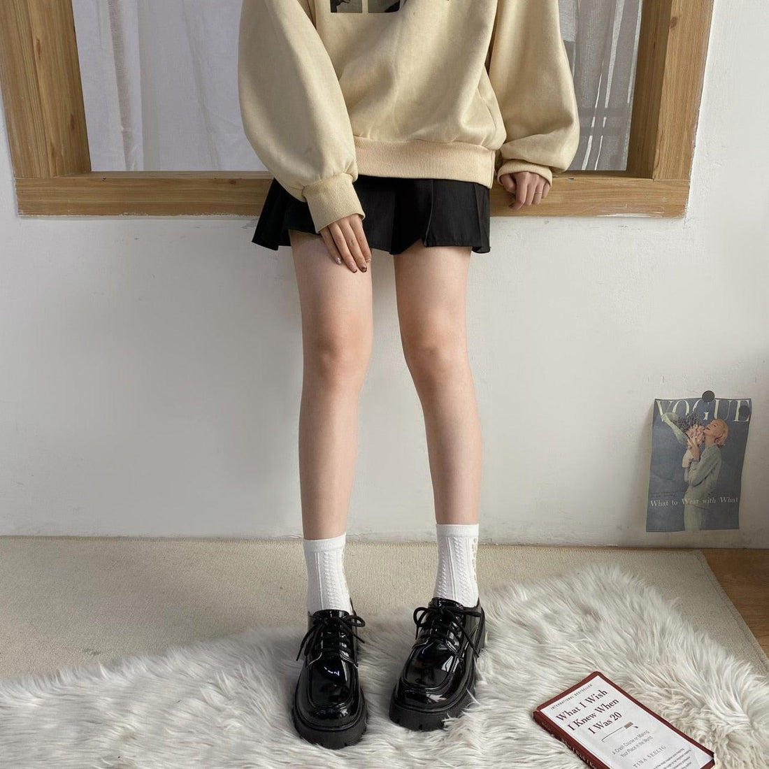 Dark Academia Platform Shoes - KAYSMAR