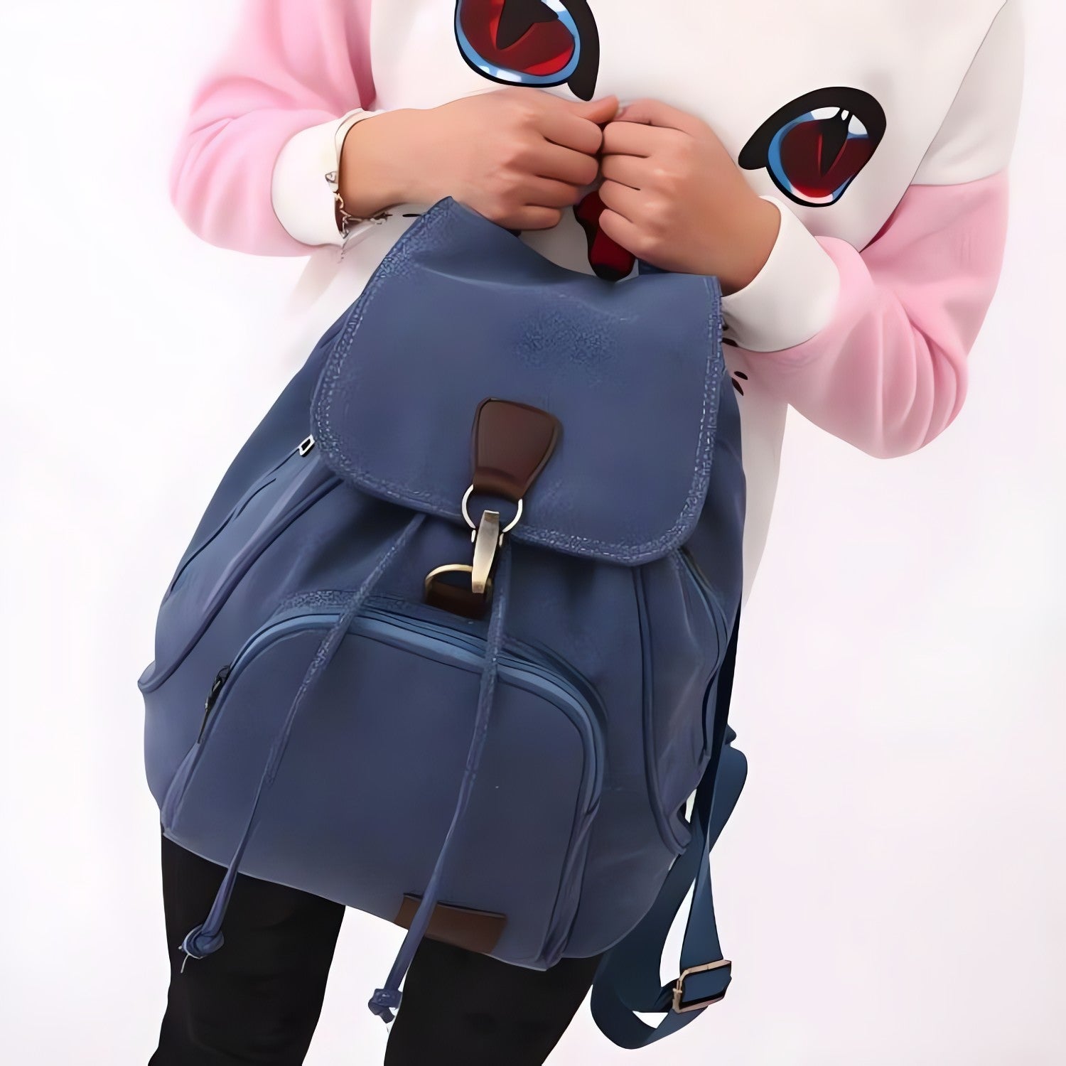 Dark Academia Canvas Backpack - KAYSMAR