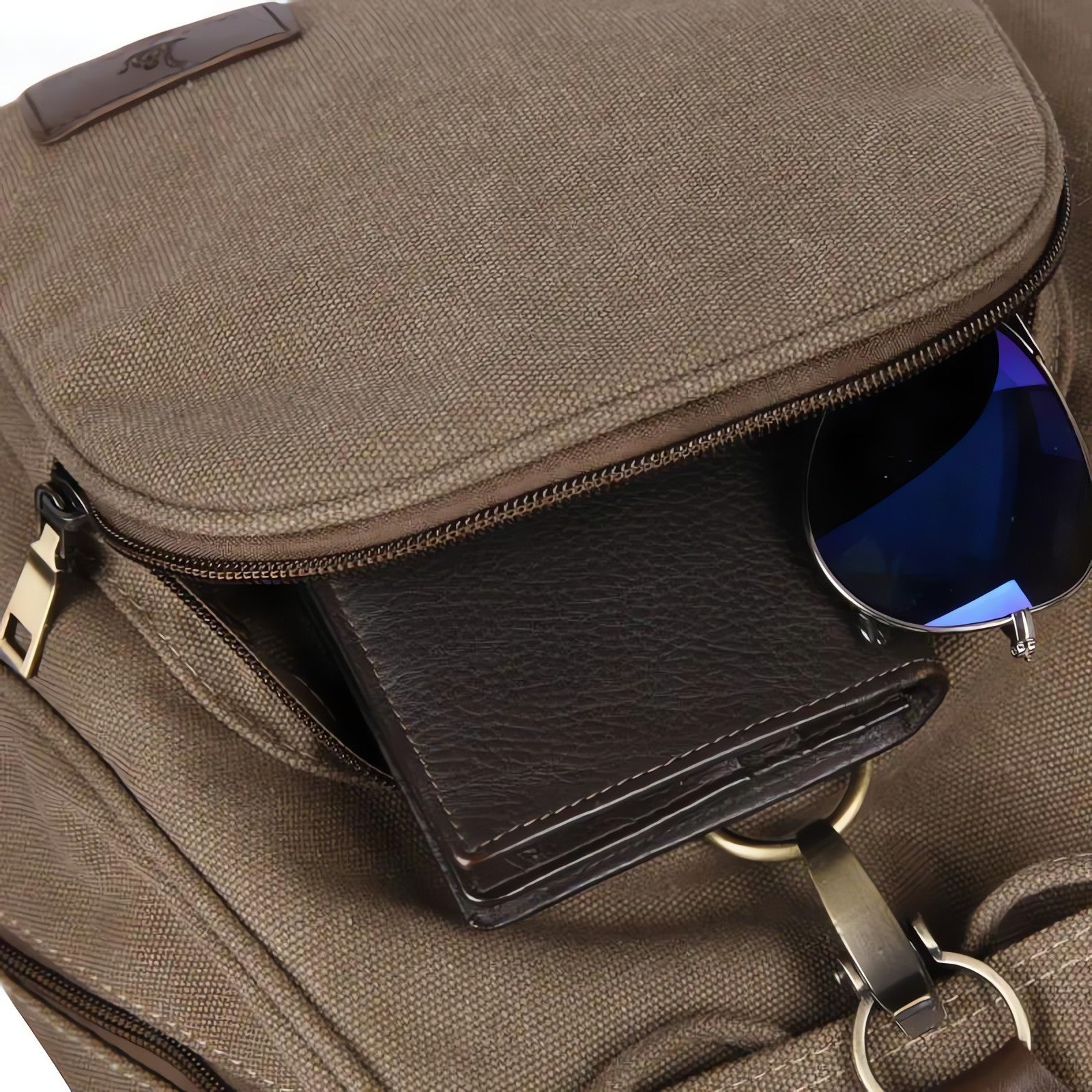 Dark Academia Canvas Backpack - KAYSMAR
