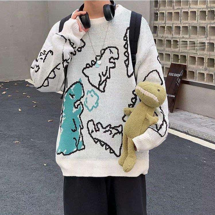 Dinosaur Knitted Sweater - KAYSMAR